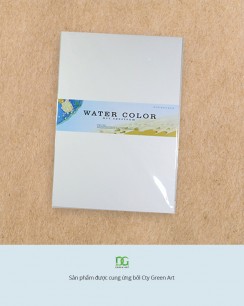 Giấy vẽ màu nước A3L- lên màu tươi đẹp sang (3 tờ/ túi)