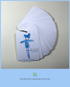 Giấy vẽ màu nước Postcard 40 tờ khổ (9 x 12) cm - Màu xanh dương